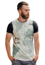 Camiseta World Map Street Wear Mapa Navegação Camiseta World Map Street Wear Mapa Navegação