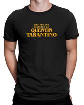 Camiseta Written And Directed By Quentin Tarantino - Bhardo