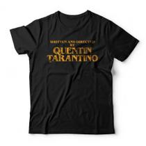 Camiseta Written And Directed By Quentin Tarantino Camiseta Written And Directed By Quentin Tarantino
