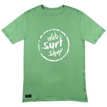 Camiseta WSS Brasil Ink Web Green - Web Surf Shop - WSS Brasil