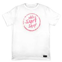 Camiseta WSS Brasil Ink Web Rosa Camiseta WSS Brasil Ink Web Rosa