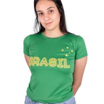 Camiseta Wunder Brasil Infantil Verde