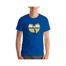 Camiseta Wutang Gold Wutang Hip Hop Rap para homens e crianças