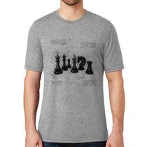 Camiseta Xadrez - Foca na Moda