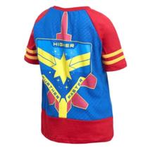 Camiseta yamaha infantil fazer 250 abs - capitã marvel