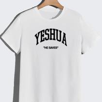 Camiseta yeshua He Saves Streetwear 100% Algodão - Bt055