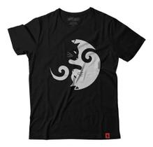 Camiseta Yin Yang Cats Camiseta De Gatos
