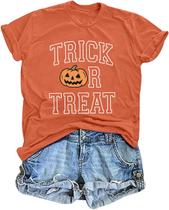 Camiseta Ymoshoe Halloween Pumpkin Feminina Funny Jack-O-Lantern Camiseta Ymoshoe Halloween Pumpkin Feminina Funny Jack-O-Lantern