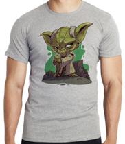 Camiseta Yoda Star Wars Blusa criança infantil juvenil adulto camisa tamanhos