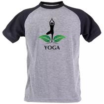 Camiseta yoga professor instrutor uniforme profissional