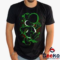 Camiseta Yoshi 100% Algodão Super Mario Bros Geeko