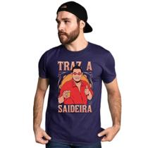 Camiseta Zeca Pagodinho "Saideira" - Tecido Premium