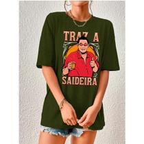 Camiseta Zeca Pagodinho Traz A Saideira Camisa Varias Cores
