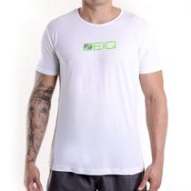 Camiseta Zeiq Esportiva Slim Branca e Verde