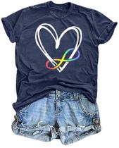 Camiseta Zylkor Autism Awareness Women Accept Understand Love