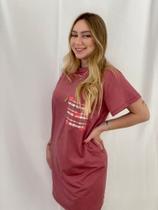 Camisetão Xadrez e Cereja PP Camisetão Xadrez e Cereja PP