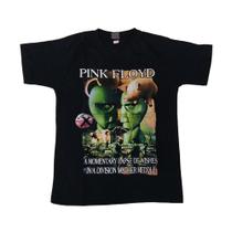 CamisetaPink Floyd The Division Bell The Wall Atom Heart Mother Preta PU185 RCH