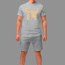 Camisetas Básica Casual Confortável Manga Curta