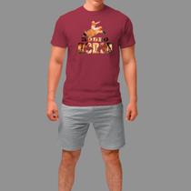 Camisetas Básica Casual Manga Curta