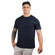 Camisetas Básica Lisa Masculina Manga Curta Algodão Slim Fit Diversas Cores