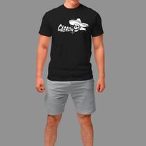 Camisetas Básica Masculina Casual Gola Redonda