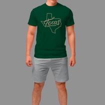 Camisetas Básica Masculina Moda Country Gola Redonda