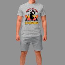 Camisetas Básica Masculina Moda De Rua Confortável Manga Curta