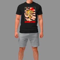 Camisetas Básica Masculina Moda De Rua Manga Curta Gola Redonda