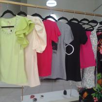 Camisetas Básicas Feminina