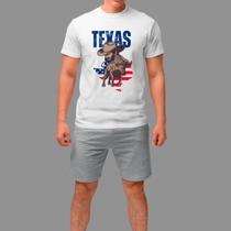 Camisetas Country Moda Country Manga Curta Gola Redonda