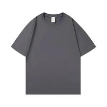 Camisetas De Algodão Oversized Unissex Em Marrom, Estilo Casual Coreano Para Mulheres E Homens, Top