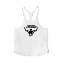 Camisetas De Algodão Para Homens, Tank Tops Para Academia, V-Back, Sem Mangas, Para Musculação E
