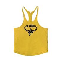 Camisetas De Algodão Para Homens, Tank Tops Para Academia, V-Back, Sem Mangas, Para Musculação E