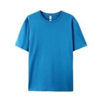 Camisetas De Algodão Sólido Em Cores Candy Para Homens E Mulheres, Manga Curta, Moda De Verão, Tops