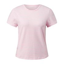 Camisetas de bebê Crop Top Meiweileya Y2k para mulheres listradas em azul GG Camisetas de bebê Crop Top Meiweileya Y2k para mulheres listradas em azul GG