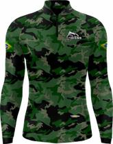 Camisetas De Pesca Fisherman Brasil Camuflada