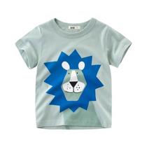 Camisetas De Verão Para Meninos Com Estampa De Desenhos Animados OLEKID 2025, Manga Curta, Roupas