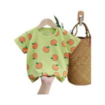 Camisetas De Verão Para Meninos E Meninas Com Estampa De Desenho Em Algodão Para Crianças E Bebês Camisetas De Verão Para Meninos E Meninas Com Estampa De Desenho Em Algodão Para Crianças E Bebês