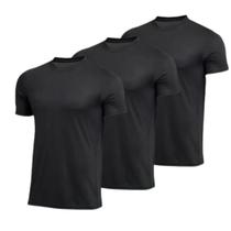 camisetas dry fit masculina treino musculação academia tecido anti suor kit 3