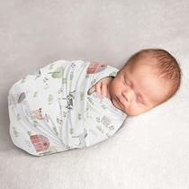 Camisetas e Swaddle Blankets Sweet Jojo Designs - Desenhos de Animais de Fazenda