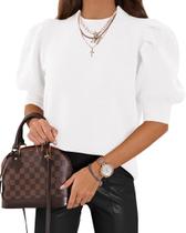 Camisetas femininas de manga curta, 2024, primavera e verão, camisetas casuais modernas, blusas brancas Camisetas femininas de manga curta, 2024, primavera e verão, camisetas casuais modernas, blusas brancas