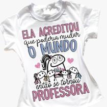 Camisetas Flork- Ela Acreditou Camisetas Flork- Ela Acreditou