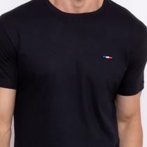 Camisetas FMF Básicas Masculina Industrie em Algodão Premium no Estilo Bordado França Preto Camisetas FMF Básicas Masculina Industrie em Algodão Premium no Estilo Bordado França Preto
