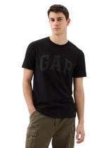 Camisetas GAP Hombre Paquete de 2 Logotipo Clásico Negro Verdadero Talla M
