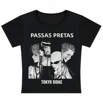Camisetas Gráficas Y2K Harajuku Estilo Japonês Casual Rock Punk Sem Mangas Para Mulheres