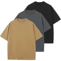Camisetas grandes KEEPSHOWING de algodão unissex de manga curta