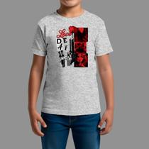 Camisetas Infatil Básica Casual Confortável Gola Redonda Deai
