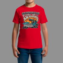 Camisetas Infatil Básica Masculina Casual Gola Redonda Bestroin