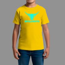 Camisetas Infatil Country Casual Manga Curta Estilo Bruto