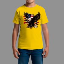 Camisetas Infatil Country Moda Country Gola Redonda Aguia America